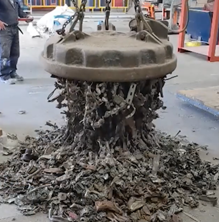 Scrap steel analysis